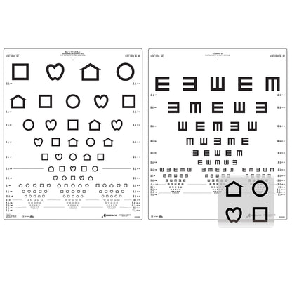 LEA™-Symbole/E-Haken – Wandtafel mit 15 Linien