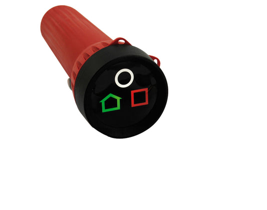 Rot-Grün-Taschenlampe LEA™-Symbole