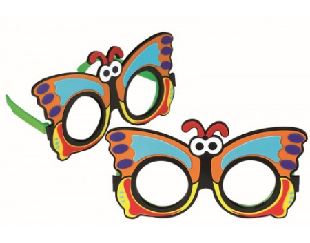  Refraktionsbrille Schmetterling + 1,50 D