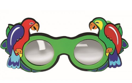  Refraktionsbrille Papagei + 1,50 D