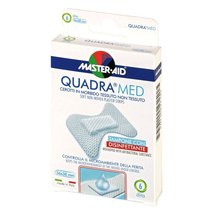 QUADRA®MED – Finger-/Zehenkuppenpflaster in Flügelform 6 St.