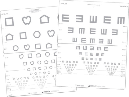 LEA™-Kontrastwandtafel – Symbole/E-Haken