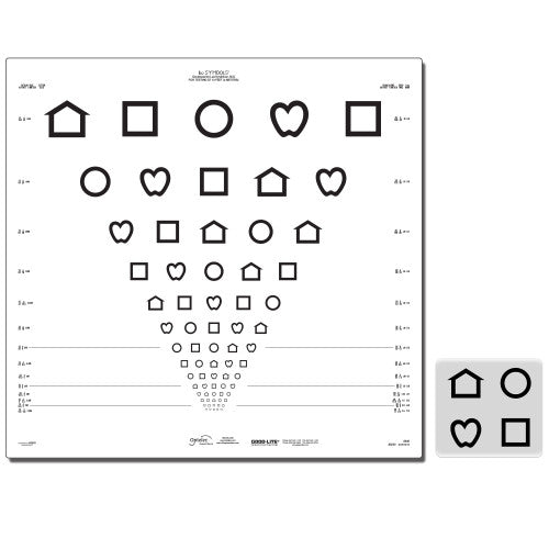 ETDRS-Tafel – LEA™-Symbole