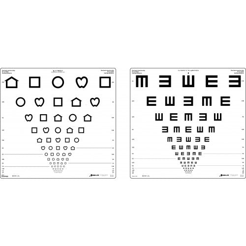 LEA™ -Symbole/E-Haken – Screening-Tafel für 4 m / 5 m