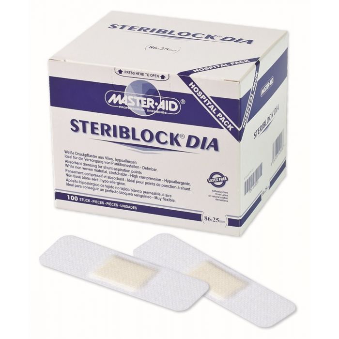 STERIBLOCK® DIA – Kompressionspflaster 100 St.